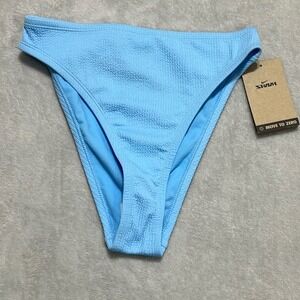 Nike Swim Bikini Bottom Women S Blue High Waist Move To Zero NESSD234
